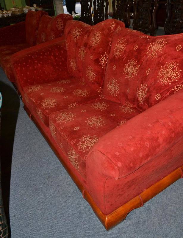 Lot 577 Two modern sofas