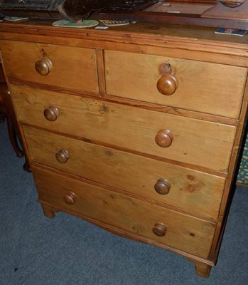 Lot 618 - Pine four height chest of drawers