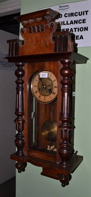 Lot 647 - A Vienna type wall clock