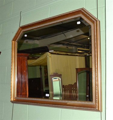 Lot 538 - Modern overmantel mirror