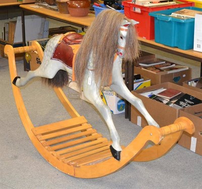 Lot 638 - A child's rocking horse