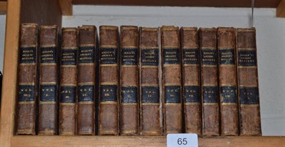 Lot 65 - Rollin (M.), The Ancient History ..., 1817, 12 vols., folding maps, sheep bindings