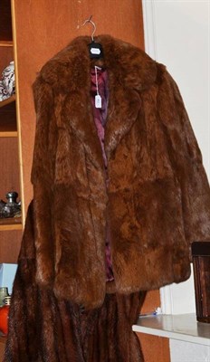 Lot 82 - Two fur coats