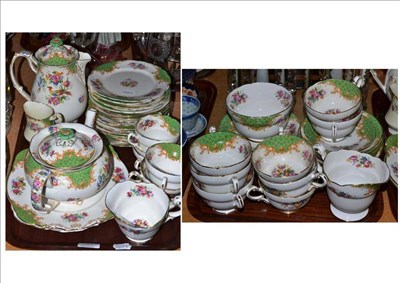 Lot 161 - A Paragon tea set including a teapot and water jug