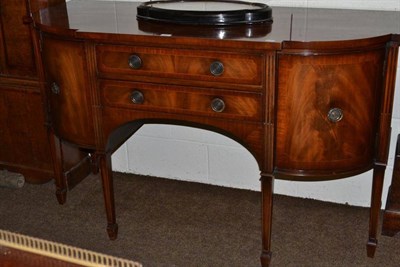 Lot 480 - A reproduction mahogany sideboard