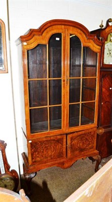 Lot 499 - Glass fronted cabinet