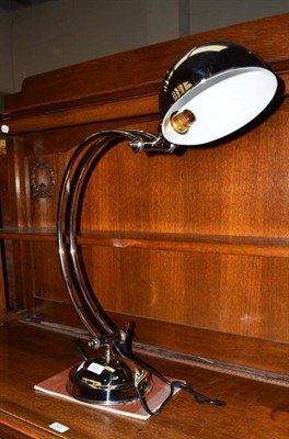 Lot 523 - Large Art Deco style desk lamp