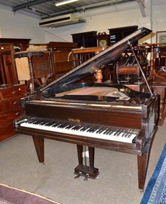 Lot 529 - Baby grand piano by Challen