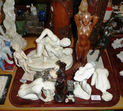 Lot 27 - A collection of modern erotic figures