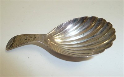 Lot 70 - Georgian silver caddy spoon