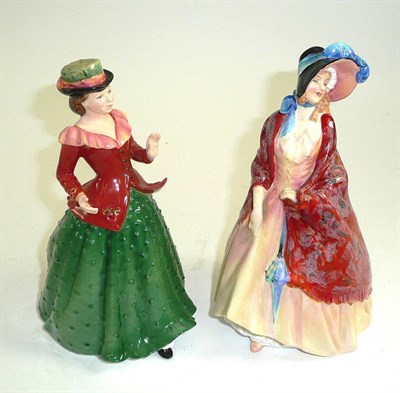 Lot 93 - Two Royal Doulton figures ";Holly"; and ";Paisley Shawl"