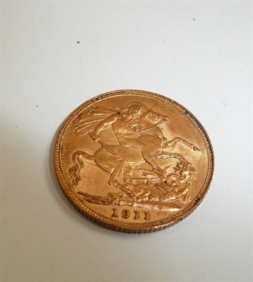 Lot 205 - A George IV sovereign dated 1911