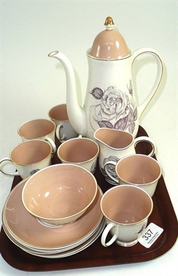 Lot 337 - Susie Cooper coffee set