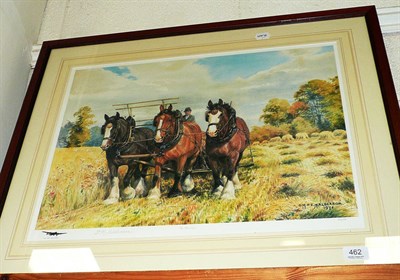 Lot 462 - A framed colour print after the Alderson sisters signed by D.M Alderson, limited edition 150/150