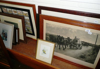 Lot 496 - Quantity of assorted framed prints