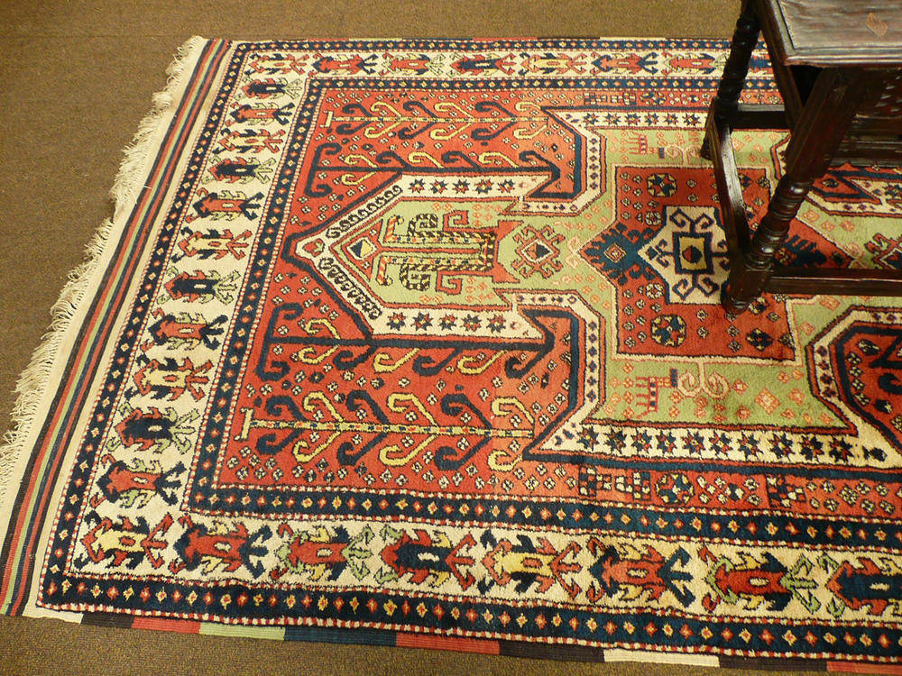 Lot 594 - Sewan Kazak design rug, West Anatolia, the