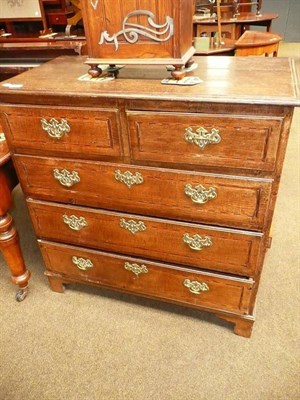 Lot 598 - 18th Century chest of drawers