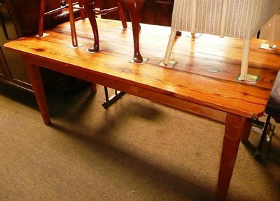 Lot 612 - Pine kitchen table