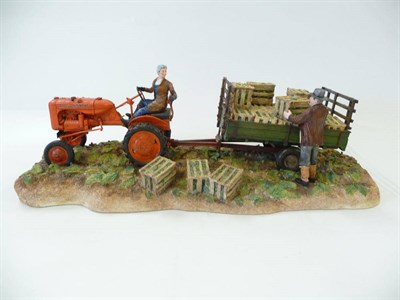 Lot 1043 - Border Fine Arts Allis Chalmers Tractor 'Cut & Crated', model No. BO649 by Ray Ayres, Ltd....