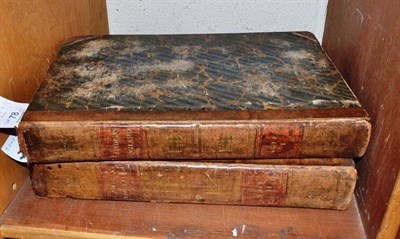 Lot 78 - The Imperial History of England by Thesphilus Camden, 1811, 2 vols., folio, plates, half calf