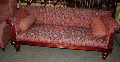 Lot 470 - Wooden framed settee