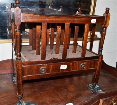 Lot 535 - A reproduction mahogany Canterbury