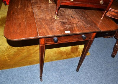 Lot 666 - Regency mahogany Pembroke table