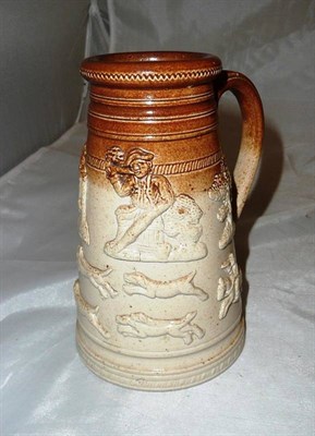 Lot 16 - A Brampton type stoneware jug