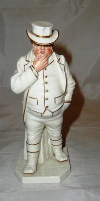 Lot 119 - A Worcester figure signed 'Hadley'