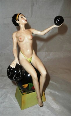 Lot 186 - Peggy Davies, hand painted figure 'Isadora'