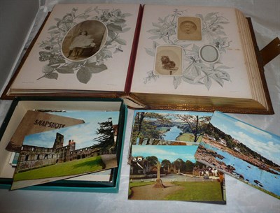 Lot 265 - Postcards and photograph album