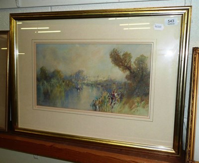 Lot 543 - Stephen F Wasley, Windsor castle, watercolour