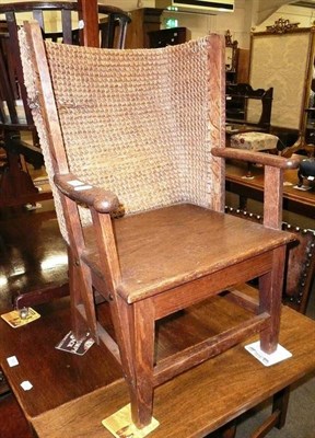 Lot 594 - A child's Orkney chair