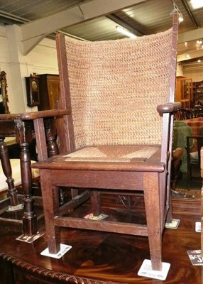 Lot 631 - An Orkney chair.