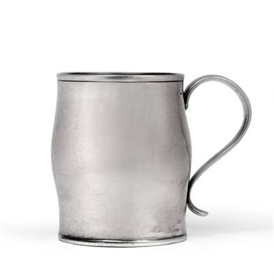 Lot 487 - A George III Provincial Silver Mug, Richard Richardson III, Chester 1771, of bellied form with an S