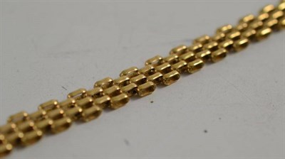 Lot 88 - A brick link chain, with convention mark '375'