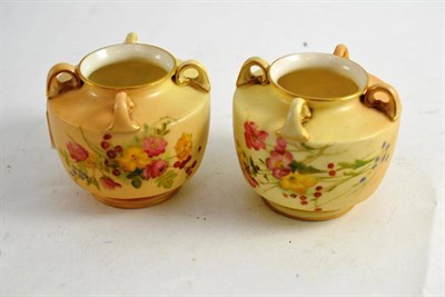 Lot 108 - Two Royal Worcester vases