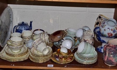 Lot 198 - Aynsley fruit cup and saucer, jug etc and a quantity of china