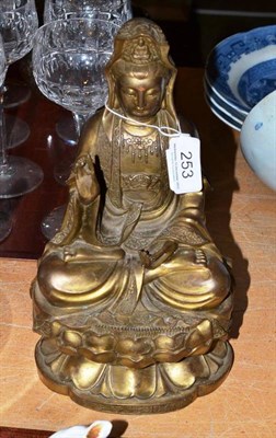 Lot 253 - A 20th century Oriental Buddha statue