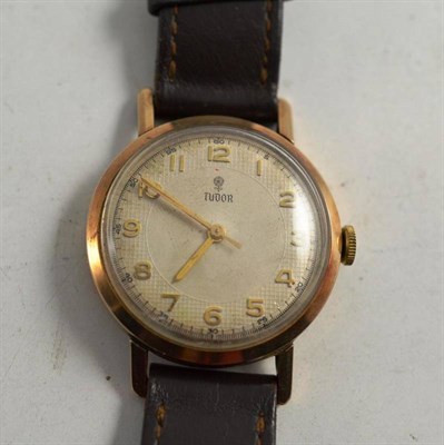 Lot 290 - A gold Rolex Tudor wristwatch