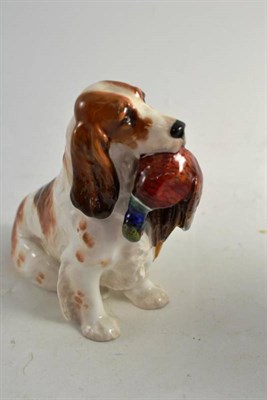 Lot 296 - Royal Doulton figure of a spaniel with a pheasant