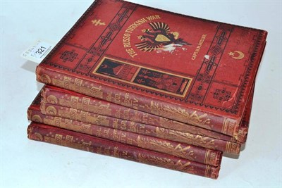 Lot 321 - Hozier, The Russo-Turkish War, nd., five volumes, engraved plates, original cloth