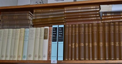 Lot 327 - A quantity of David & Charles agriculture books and a collection of Suffolk Record Society...