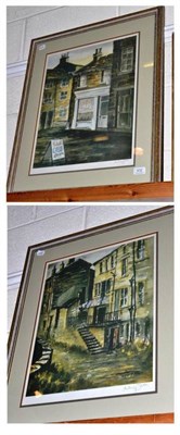 Lot 432 - Ashley Jackson two signed prints 'Norah's Quiet Corner' and 'In Memory of Sid'