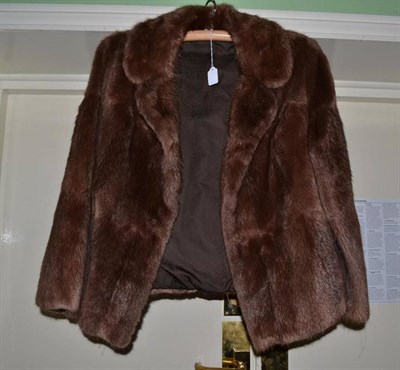 Lot 105 - A ladies mink fur coat