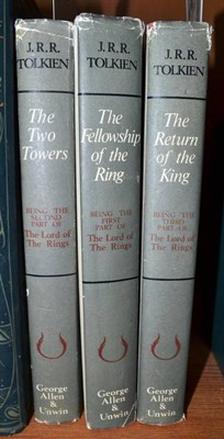 Lot 134 - J.R.R. Tolkien, The Lord of the Rings, 1966, 2nd edition, 3 volumes in dust wrappers