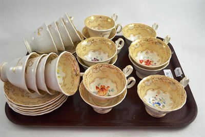 Lot 176 - Botanical tea set