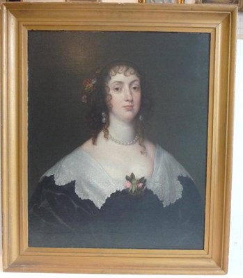 Lot 599 - After Sir Anthony Van Dyck (18th/19th century) Portrait of Olivia Boteler Porter wearing a...