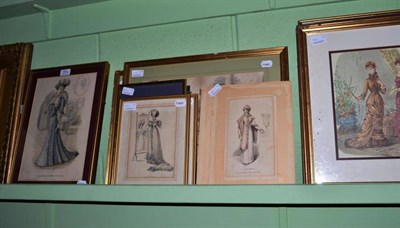 Lot 393 - Collection of assorted fashion prints (framed and unframed) (15)