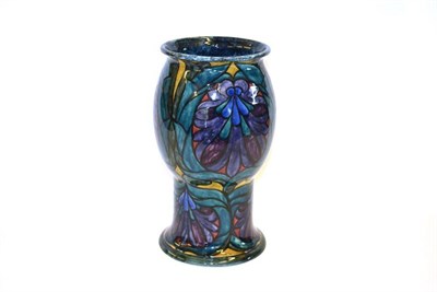 Lot 743 - An S Hancock & Sons Morrisware Vase, designed by George Cartlidge, model no.C79-1, tubeline...